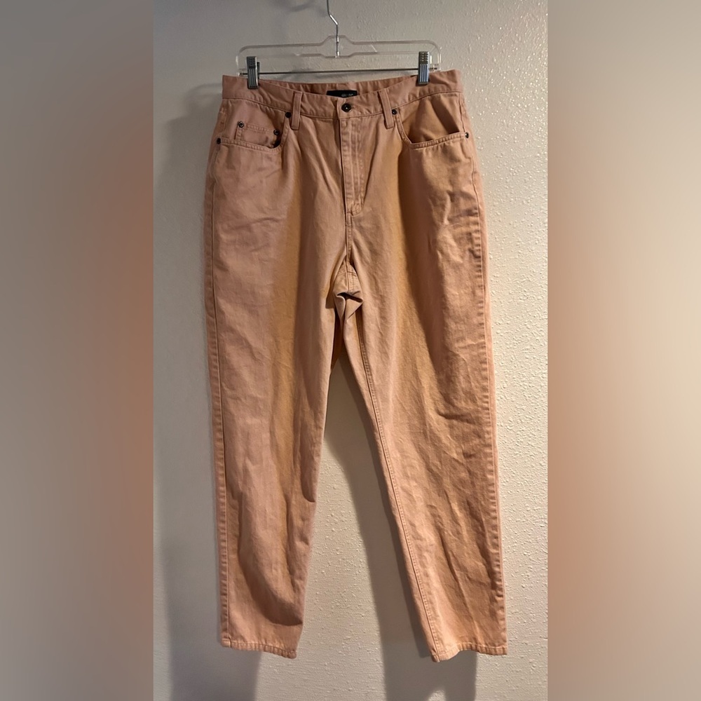 Liz Claiborne Light Pink High Rise Jeans Size 16